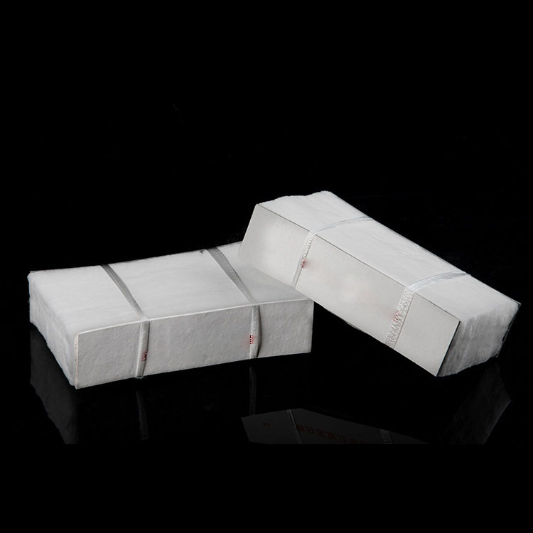 Polycrystalline mullite fiber block (veneer block)