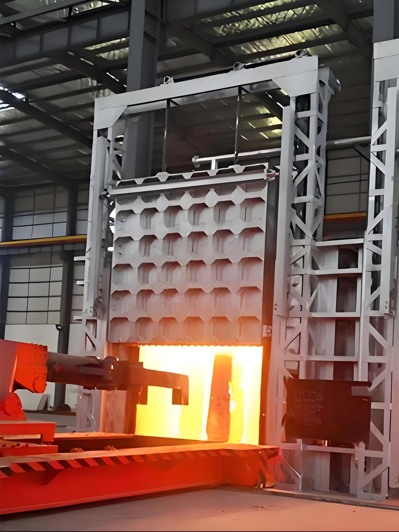 Trolley furnace insulation